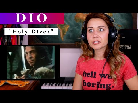 Dio "Holy Diver" REACTION & ANALYSIS by Vocal Coach / Opera Singer