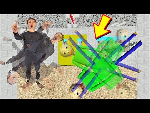 NO SPINNING IN THE HALLS!! | Baldi's Basics MOD: Baldi's Basics in Spinning