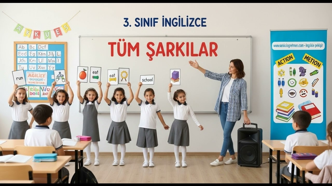 3. SINIF İNGİLİZCE Tüm Şarkılar