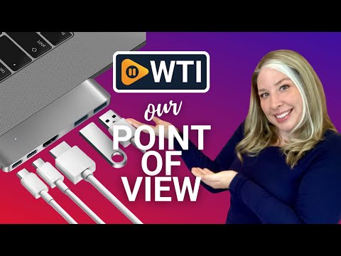 Purgo Mini USB C Hub Adapter Dongle for MacBook Air 2023-2018 and MacBook Pro 13 M2 2022-2016 - WTI product video review