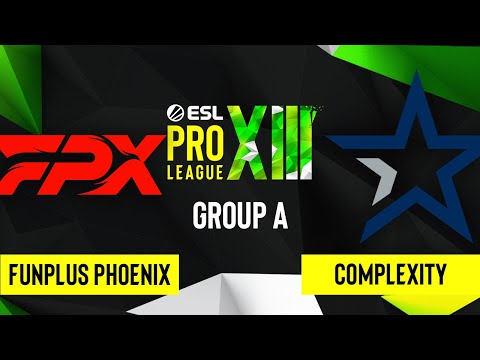 CS:GO - Complexity vs. FunPlus Phoenix [Dust2] Map 2 - ESL Pro League Season 13 - Group A