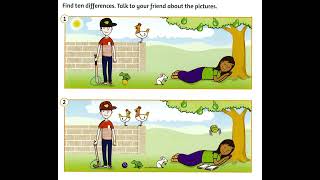 Find ten differences in Starters Speaking