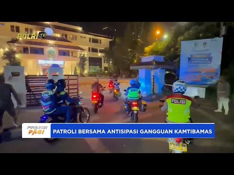 WAKAPOLRESTABES MEDAN DAN WALIKOTA MEDAN PIMPIN PATROLI ANTASIPASI GANGGUAN KAMTIBMAS