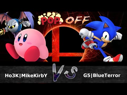 POPnOFF 16 SSB4 Loser's Final G5|BlueTerror vs. Ho3K|MikeKirbY