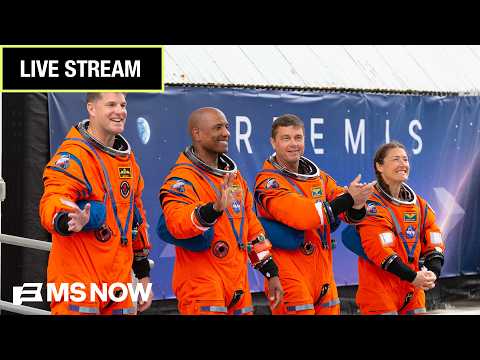 LIVE: Artemis II crew discusses their historic mission after returning to Earth