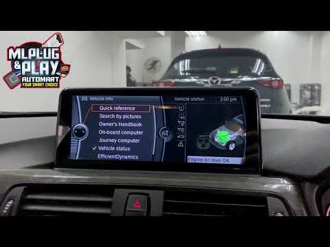 BMW F30 - Original iDRIVE in Android Monitor