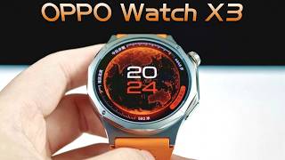 🔥OPPO Watch X3 Unboxing & Review | Titanium Build, Health Features & Smartwatch King? | Price in UK