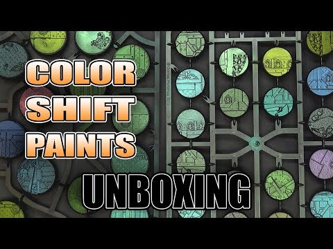 Green Stuff World Color Shift Metals Acrylic Paint Line Review