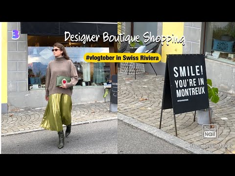 COME SHOPPING WITH ME in Montreux Swiss Riviera @swissmayya