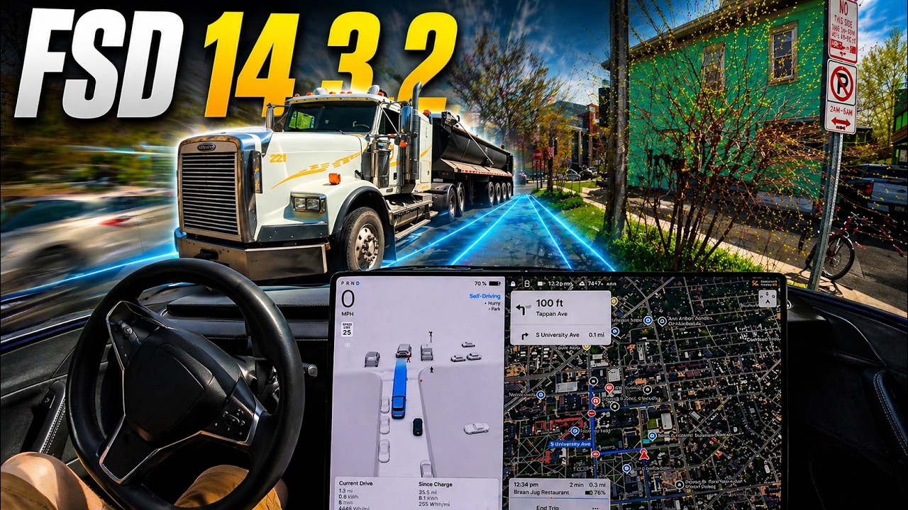 Tesla FSD Update 14.3.2 Shows Impressive Intelligence