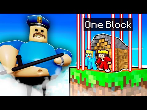 BARRY VS SICHERSTES ONE BLOCK HAUS - Minecraft