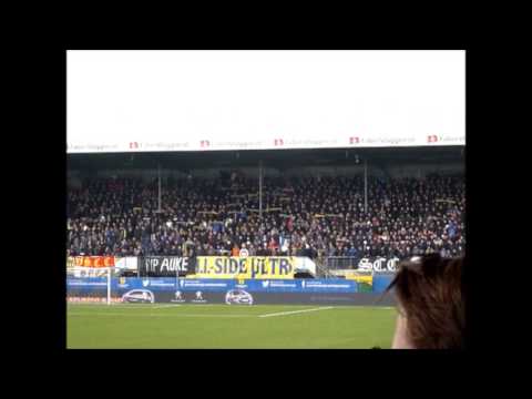 19-01-2014 Cambuur - Go Ahead Eagles: Eerbetoon Auke de Sloper