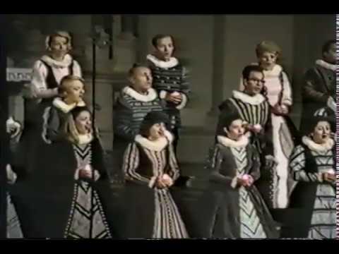 Madrigal Marin Constantin Christmas Concert Germany 1990- Final