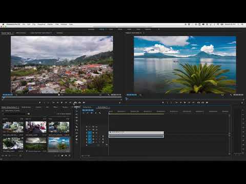How to create a sequence in Premiere Pro
