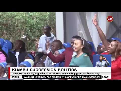 Thika MP Alice Ng'ang'a declares interest in unseating Wamatangi