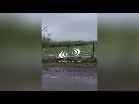 🌊 #Corrientes | Río Santa Lucía Las lluvias provocaron la crecida del río