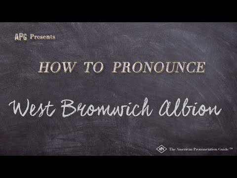 How to Pronounce West Bromwich Albion (Real Life Examples!)