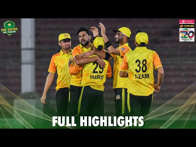 Full Highlights | Peshawar vs Lahore Blues | Match 43 | National T20 2023-24 | PCB | M1W1L