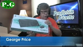 Video thumbnail for Logitech mk 320 Wireless Keyboard & Mouse Combo Review by George Price