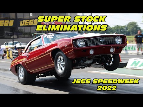 NHRA Super Stock Drag Racing ELIMINATIONS Rd 1| JEGS SPEEDWeek 2022