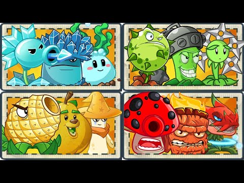 Pvz2 Team PREMIUM Plants (Plants Vs Zombies 2)