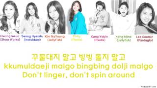 Produce 101 - Make Some Noise - 24 Hours Color Coded Lyrics (Han/Rom/Eng)