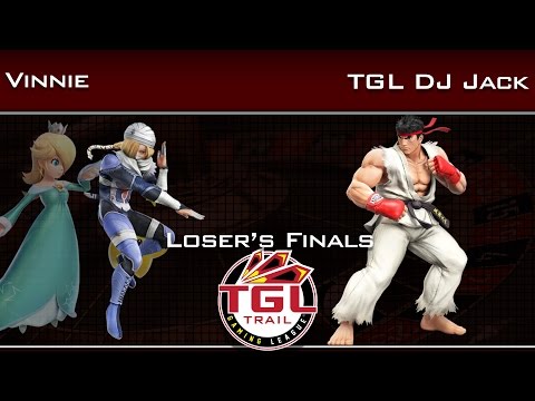TGL 12 Singles Losers Finals — Vinnie (Sheik/Rosalina) vs TGL|DJ Jack (Ryu)