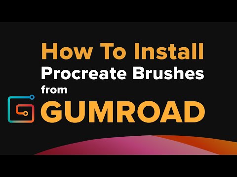 How to Install Procreate Brushes from Gumroad (...
