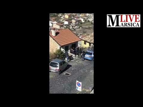 Blitz antidroga nel centro storico di Celano, le immagini degli arresti