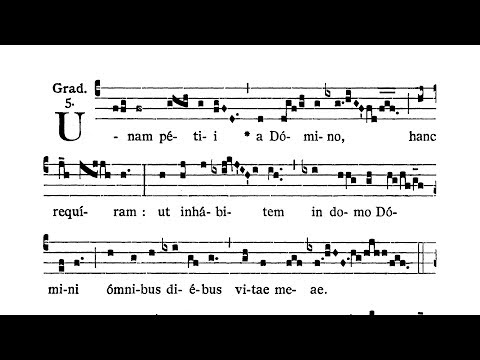 I Sunday after Epiphany, The Holy Family - Graduale (Unam petii)