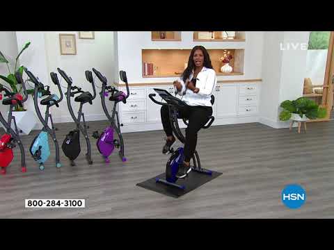 FitQuest Upright Flex Express and Recumbent Bike with Re...
