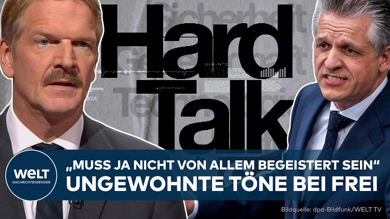 HARD TALK: "Muss ja nicht von allem begeistert sein" – Ungewohnte Töne bei Fraktions-Chef Frei