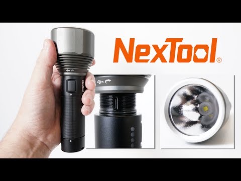 NexTool XHP50.2 - Powerful flashlight with Type-C USB charging just $31.99!!!