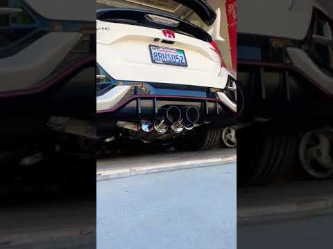 MXP Comp RS Exhaust! Civic Type R SOUND CLIP 🤩🥵