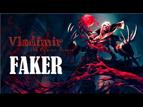 FAKER plays against BRONZE FIZZ players with VLADIMIR