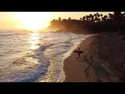 Glassy Morning Surf at Coco Pipe | Playa Encuentro, Cabarete (Dominican Republic)