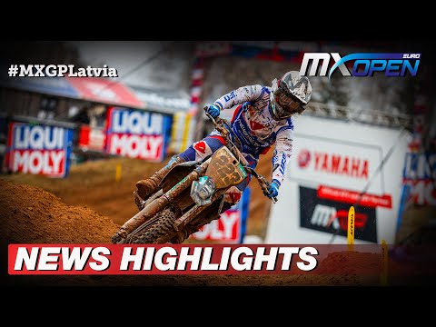 News Highlights | EMXOpen Race 2 | MXGP of Latvia 2022 #MXGP #Motocross