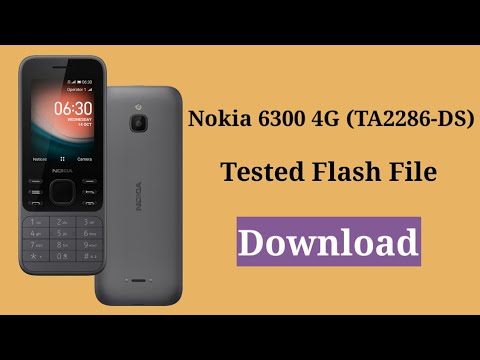 Nokia 6300 4G TA2286-DS Flash File