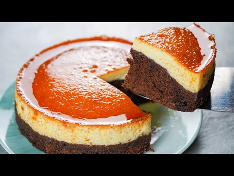 CARAMEL PUDDING WITH CHOCOLATE CAKE | CHOCO FLAN PUDDING | CAKE WITH PUDDING RECIPE | N'Oven
