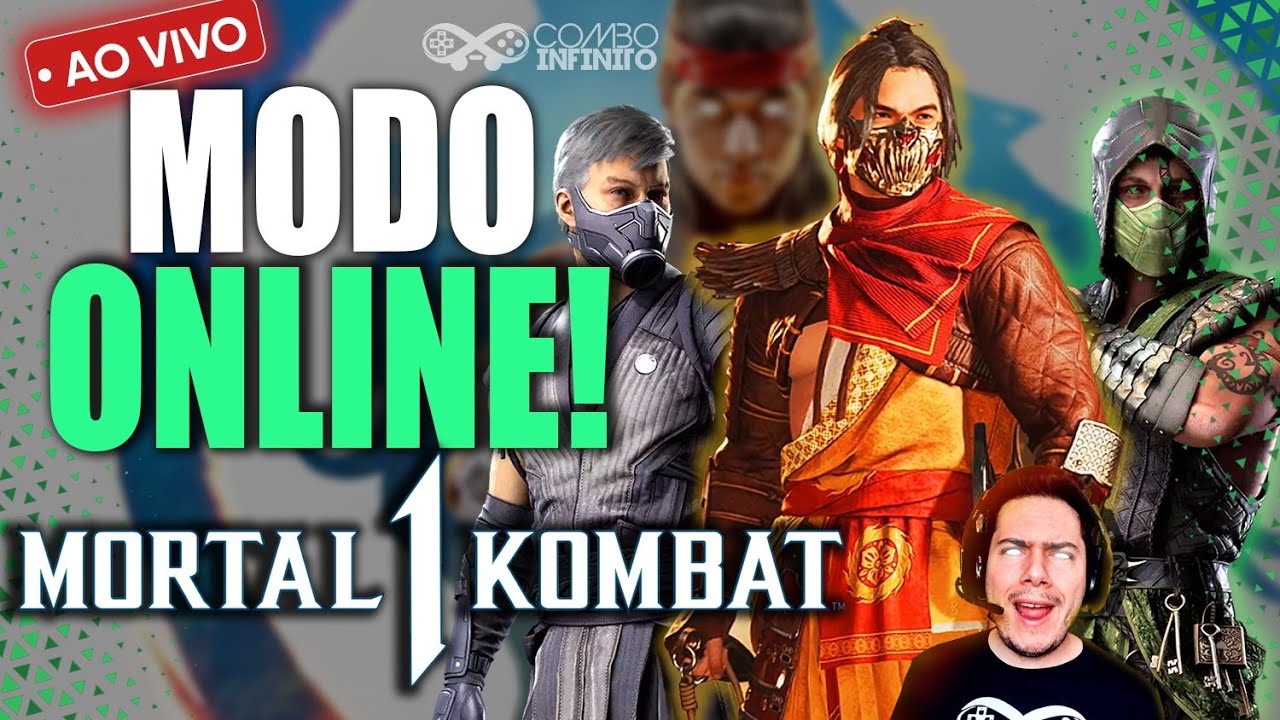 MORTAL KOMBAT 1: Vamos pro ONLINE PRA VALER!! Será que vou começar BEM?