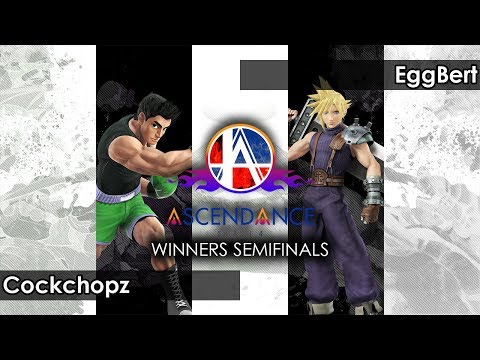Smash 4: PBG | MNK | Cockchopz (Little Mac) V EggBert (Cloud) - Ascendance 82 Tournament SSB4