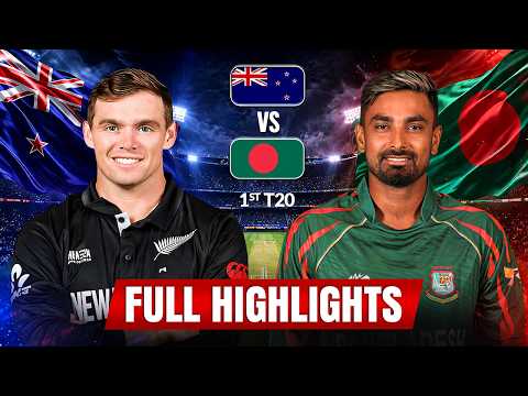 Bangladesh vs New Zealand | Full Highlights | tapmad | CatchEveryMatch | BDNZ26
