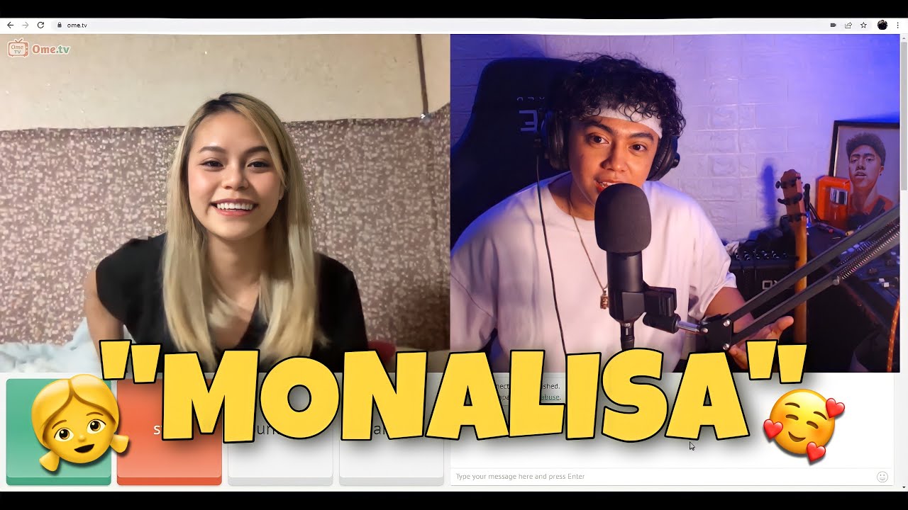 SINGING TO STRANGERS ON OME/TV | (MONALISA)