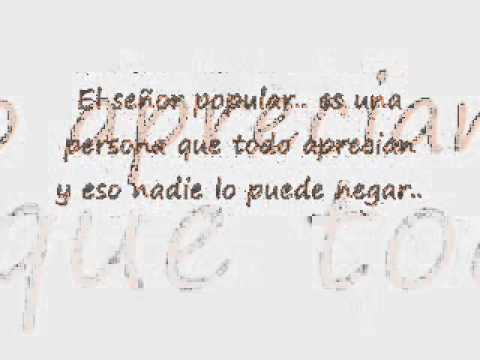 EL SEÑOR POPULAR-BAÚL DE LA SALSA