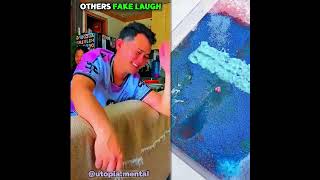 Normal Skill vs King Of Fake Laugh 😁☠️ #edit #trending #troll #trollface