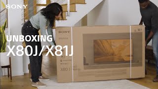 Video 2 of Product Sony Bravia X80J 4K TV (2021)