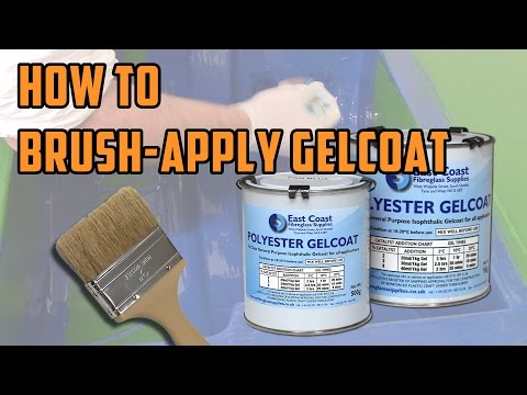 Quicktips: How to brush apply gelcoat