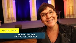INTERVIEW ANNICK GIRARDIN ASSISES DES OUTRES MER PARIS 2017