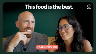 Real English Conversation | Talking About Food, Restaurants & Memories (B2 Listening Practice)