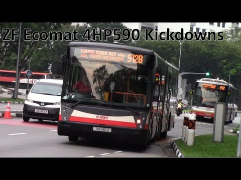 [SMRT]Loud ZF Ecomat 4HP590 Kickdowns - TIB1145S On 912B (Mercedes Benz O405G Hispano Habit)